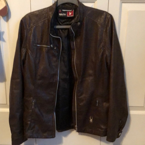 Spider ladies brown jacket - Picture 1 of 4